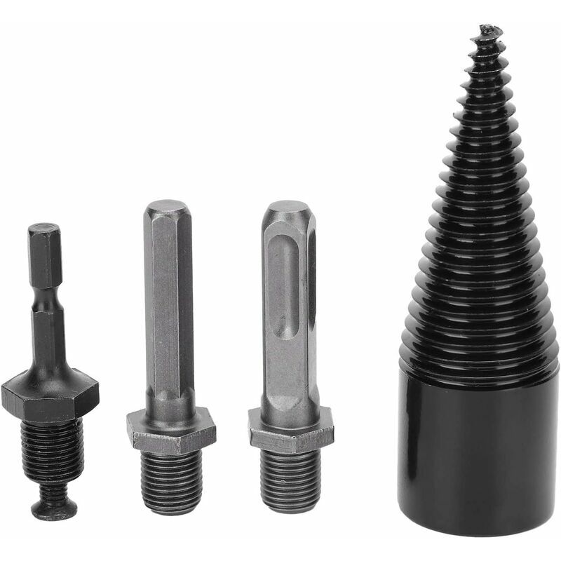 ZVD - 45 Holzspalter aus Stahl mit Sechskantschaft – Firlar Holzspalter-Bohrer