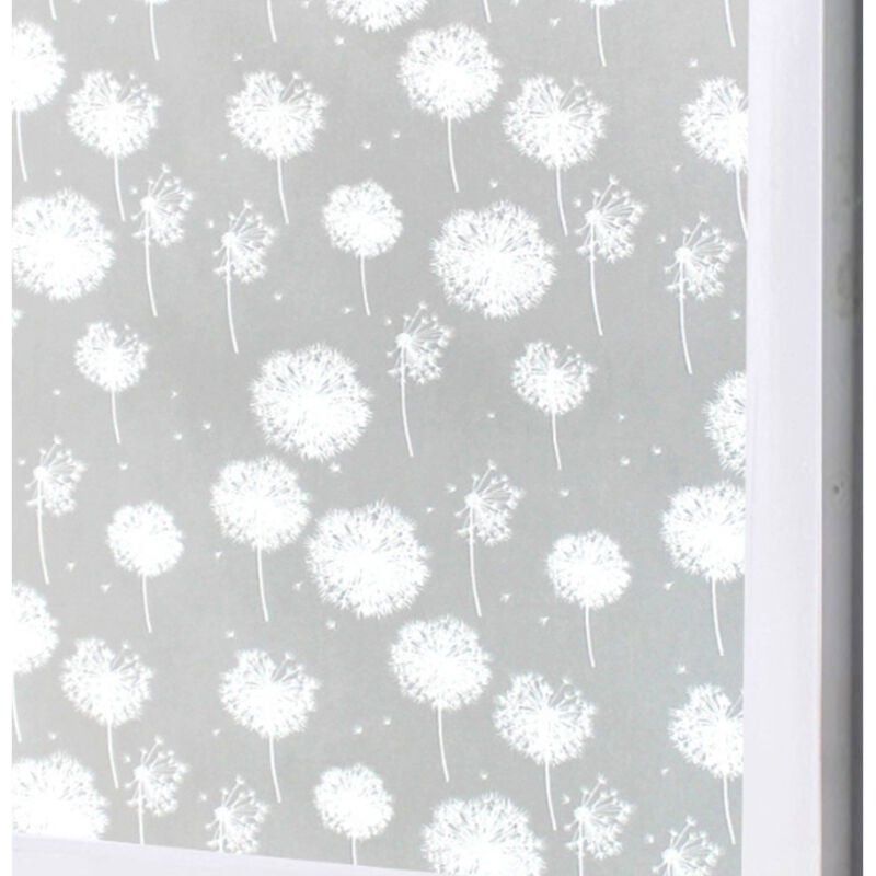 45 x 200 cm, blickdichte Fensterfolie, elektrostatische Fensterfolie, Anti-Peep-Fensterfolie, selbstklebend, einfach anzubringen, wiederverwendbar,