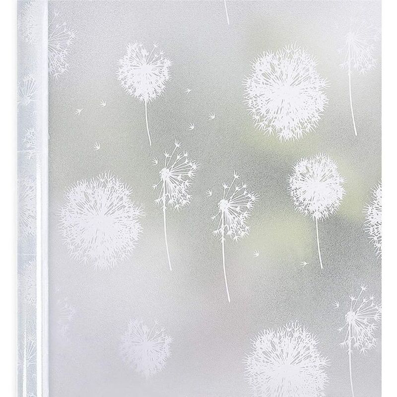 (45 x 200 cm) Blickdichte Fensterfolie, elektrostatische Fensterfolie, Sichtschutzfolie, selbstklebende Fensterfolie, einfach anzubringen,