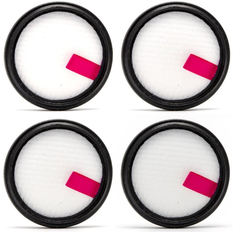 4er-Pack Ersatzfilter für den beutellosen Akkustaubsauger CecotecINSE K370/N370