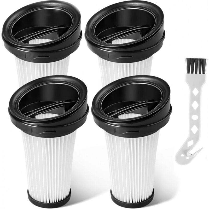 4er-Pack Ersatzfilter für Staubsauger ZR005202 - Für Rowenta X-pert 3.60, X-Pert 160, RH72xxx, RH6921WO, RH6933WO, RH6971WO, RH6974WO Akku-Staubsauger