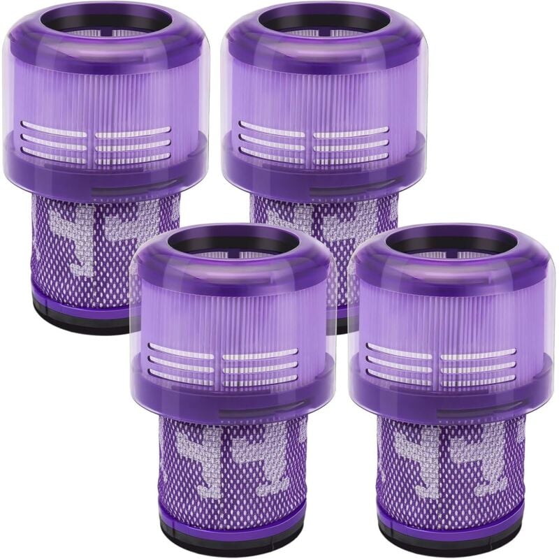 4er-Pack Filter für Dyson V11 SV14 V15 SV22 Staubsauger, waschbare Ersatzfilter für Dyson V11 SV14 Absolute Extra Animal Staubsauger,