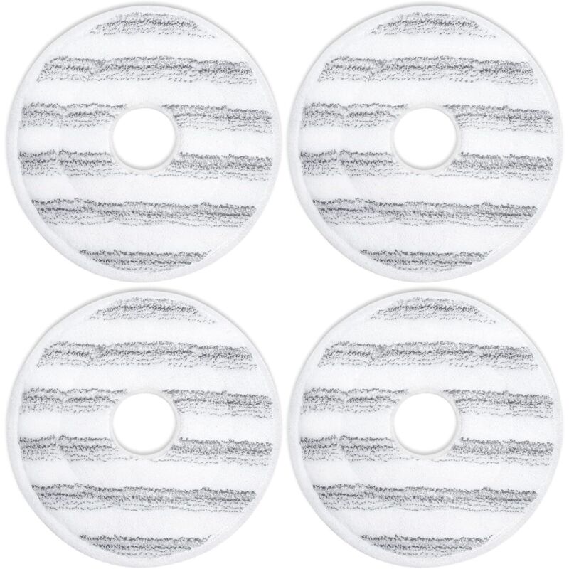 4er-Pack für Vileda Spin and Clean Mop-Nachfüllpackung, waschbare und wiederverwendbare Nachfüllpackung für Vileda Spin Mop-Kopfersatz