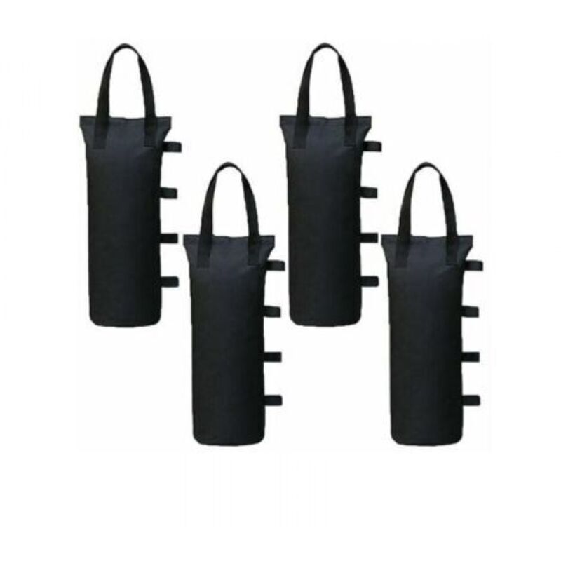4er-Pack Gazebo Gewichte für Pavillon und Zelt, Sandsack-Gewichte für Beine, Sonnenschutzzelte, Sonnenschirm, 15 x 50 cm