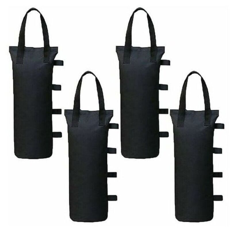 4er-Pack Pavillon-Sandsäcke, Pavillon-Stützbeine, dicker 600D Oxford-Sandsack, befüllbar, beschwert, doppelt
