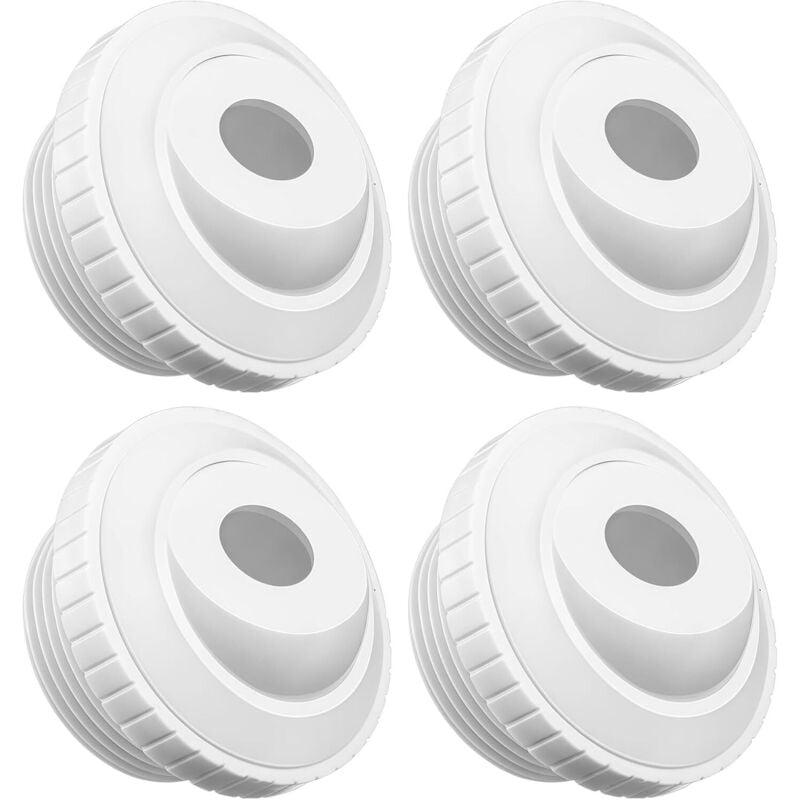 Jalleria - 4er-Pack Pool-Einlassdüsen – Pool-Auslassdüse – rotierende Pool-Auslassdüse – Pool-Wasserauslassdüse – Ersatz-Pool-Wasserauslassdüse und