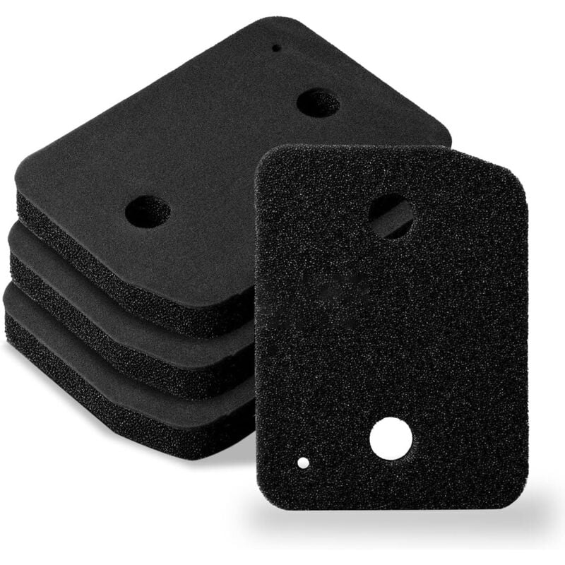 Keyoung - 4er Set Filter für Miele 9164761 Trockner Wärmepumpentrockner Fein/Grob 207 x 157 x 30mm Sockelfilter Schwammfilte Schaumfilter Ersatzteile