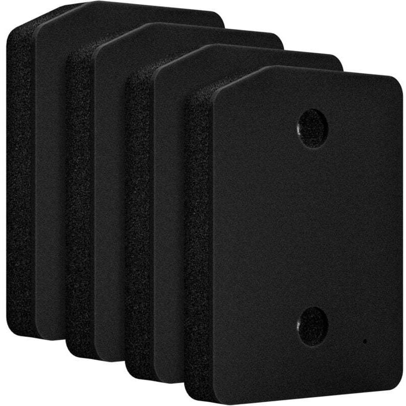 4er-Set Filter für Miele T1 Wäschetrockner Serie 9164761, Ersatzteil für Miele T1 Wäschetrockner, Fein-/Grobfilter 207 x 157 x 30 mm, Basisfilter,