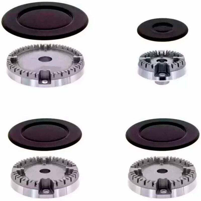 4er-Set Gasbrenner der Marken Teka, Balay und Fagor – Verleihen Sie Ihrer Küche neuen Glanz und Qualität.