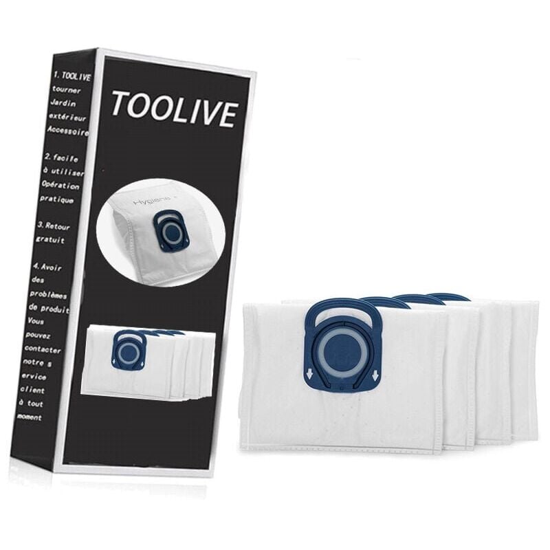 4er Set Hygiene+ Beutel, kompatibel mit Bodenstaubsauger Compact Power, Power xxl, Silence Force, X-Trem Power ZR200520