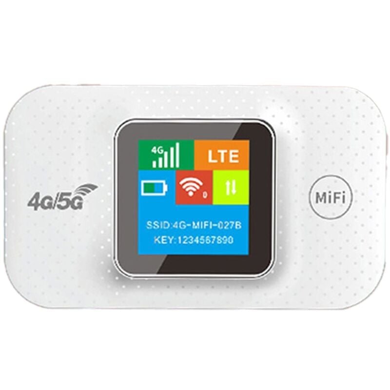 4G/5G-Hotspot, WLAN-Router, 4G-LTE-Router, Repeater, Taschenmodem mit SIM-Kartensteckplatz, Große Reichweite, Asiatische Version