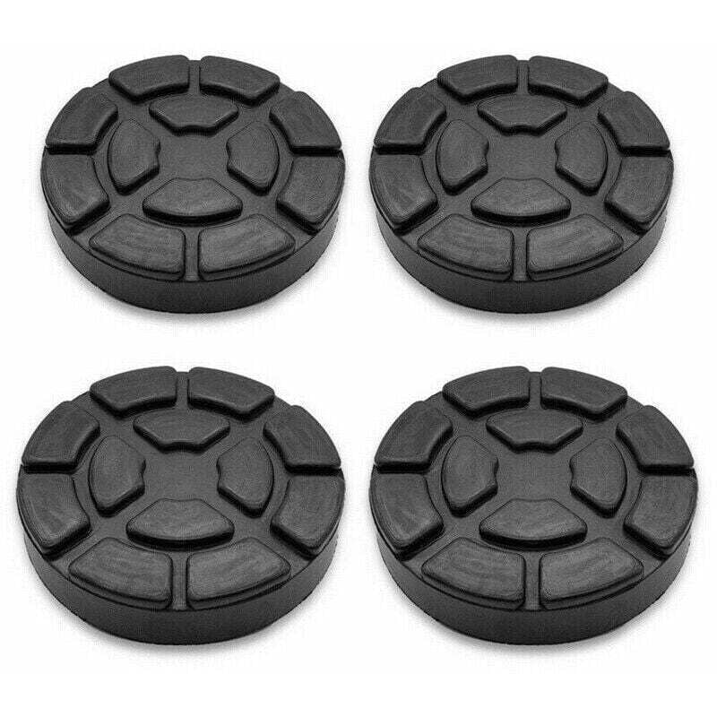 4x Gummipads, 130-mm-Gummiaufnahmen für 110-mm-Platten, Hebebrücken, Reparaturwerkzeuge