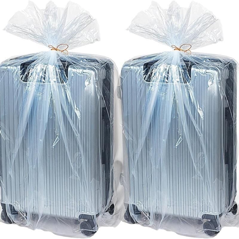 5 extra große, transparente Aufbewahrungsbeutel aus Kunststoff, 100 x 150 cm, zum Schutz von Gepäck, Koffern, Möbeln, Bettdecken und Stühlen vor Staub