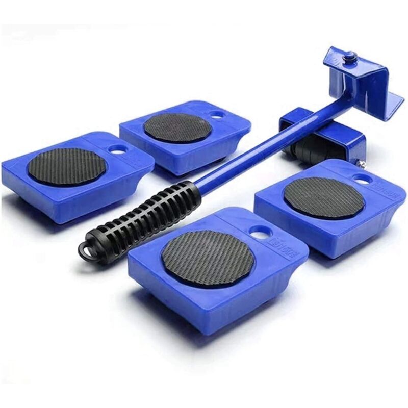 5-in-1 mobiles Transportgerät für schwere Möbel, zum Heben und Bewegen von Möbelhebern, für schwere Schränke/Kühlschränke/Klaviere usw. Maximale