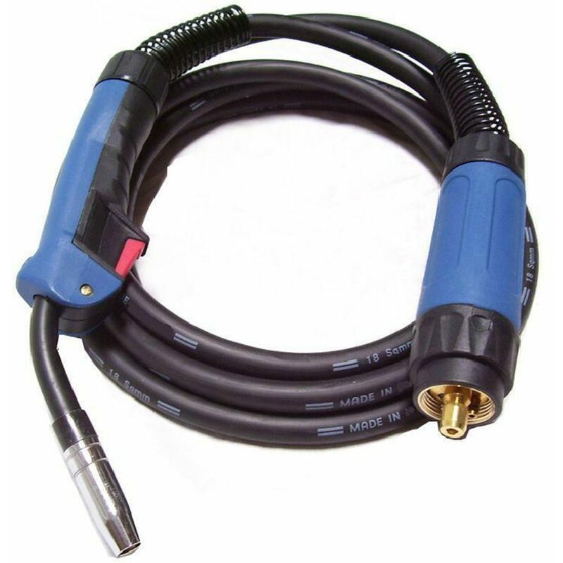 Apex - 5 Meter Schweißbrenner mb 15 Brenner Schlauchpaket Schutzgas Schweißgerät mig/mag
