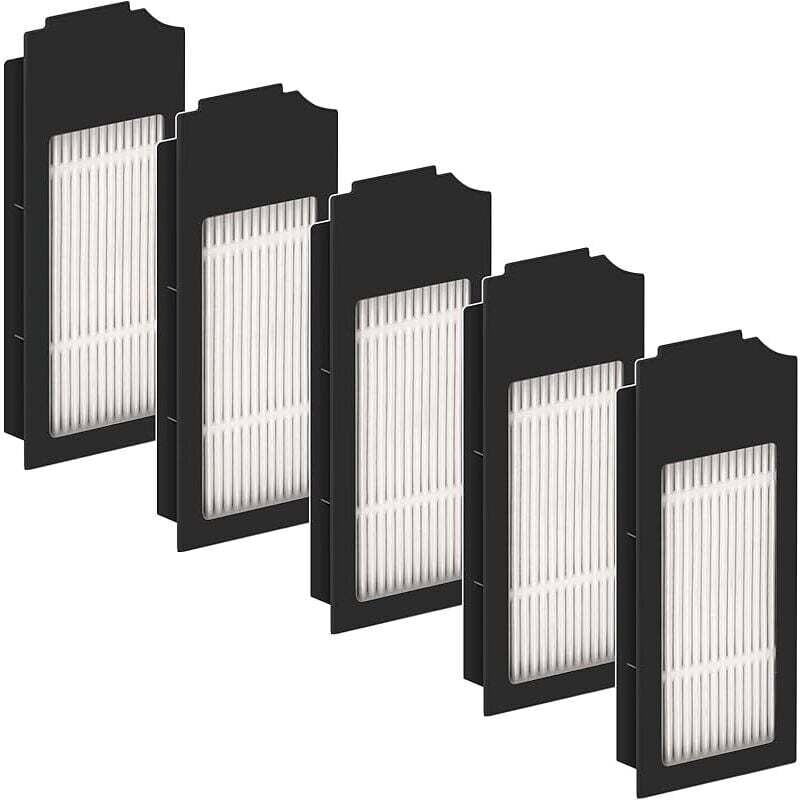 5 Pièces) N20 Plus Filtre hepa Pour Aspirateur robot Ecovacs deebot N20 Plus/ N20 Pro Plus/ X1 Omni/ X1 Pro Omni/ X1 Plus/ T10 Om