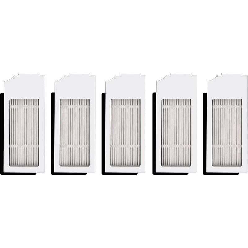 5 Pièces) N20 Plus Filtres hepa Blancs Compatibles Avec ecovacs deebot N20 Plus/ N20 Pro Plus/ X1 Omni/X1 Omni/T10 Plus/T10 Turbo