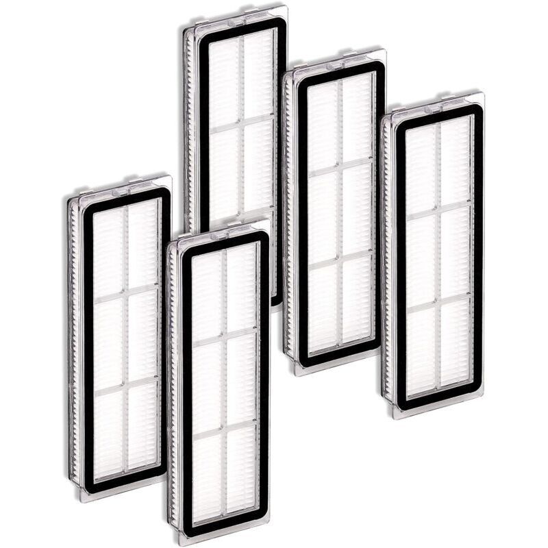 (5 Stück) Filter kompatibel mit Dreametech L10s Ultra, L10s Pro, L10 Ultra, Z10 Pro, S10, S10 PRO, S10 PLUS, B101CN, 1C, W10, X10+, L10+ plus, Z10