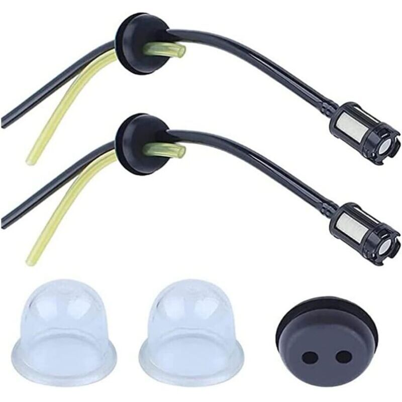 5 Stück Kraftstoffschlauch Freischneider - Kraftstofffilter für Rasenmäher Heckenschere Kantenschneider