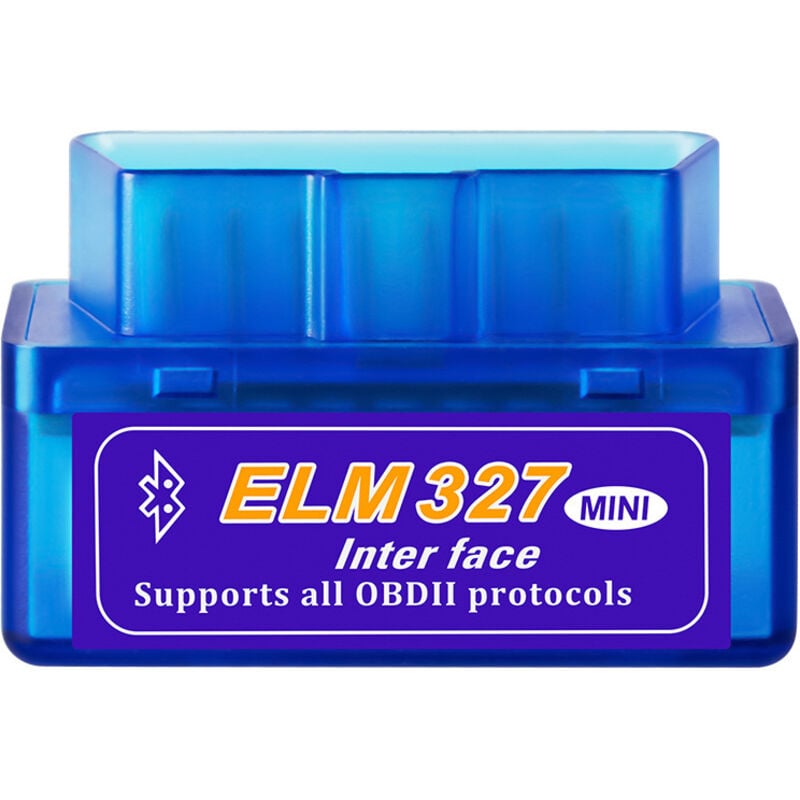 5 Stück MINI ELM327 Bluetooth 5.1 Bluetooth OBD2 Auto-Prüfgerät V2, unterstützt TORQUE-Software für Android-Handys und OBDscope-Software für