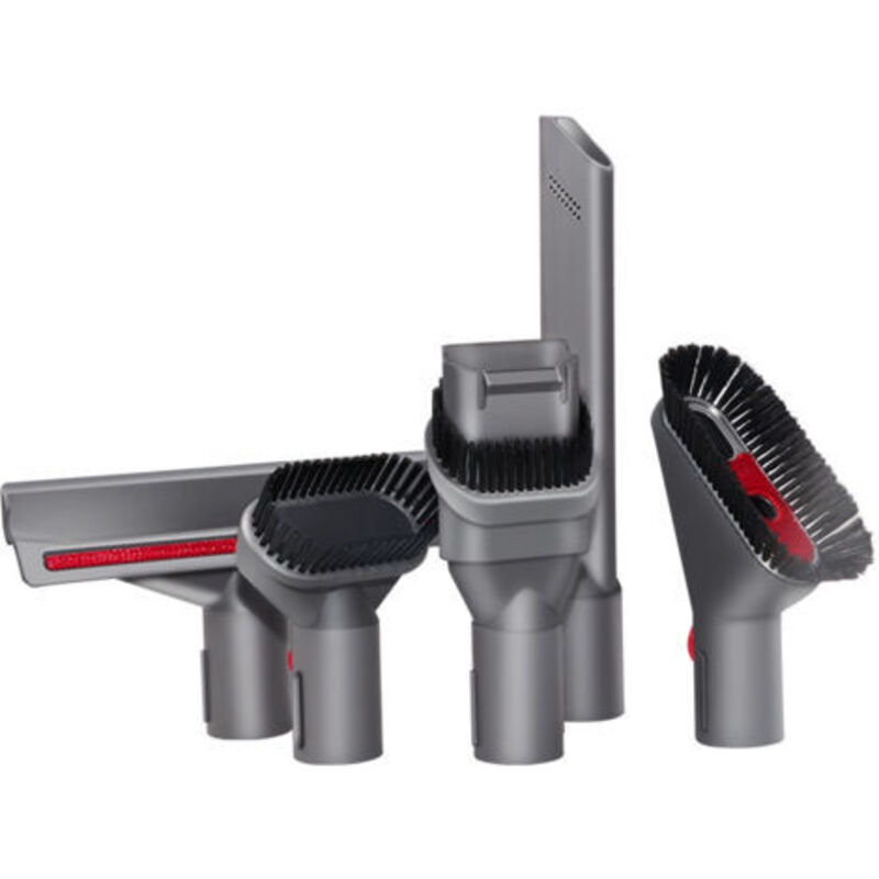 5 Stück Staubsauger Zubehör für Dyson, mit 3 Staubsauger Bürste und 2 Staubsauger Düse, Staubsauger Ersatzteile, für Dyson V7 V8 V10 V11, zum