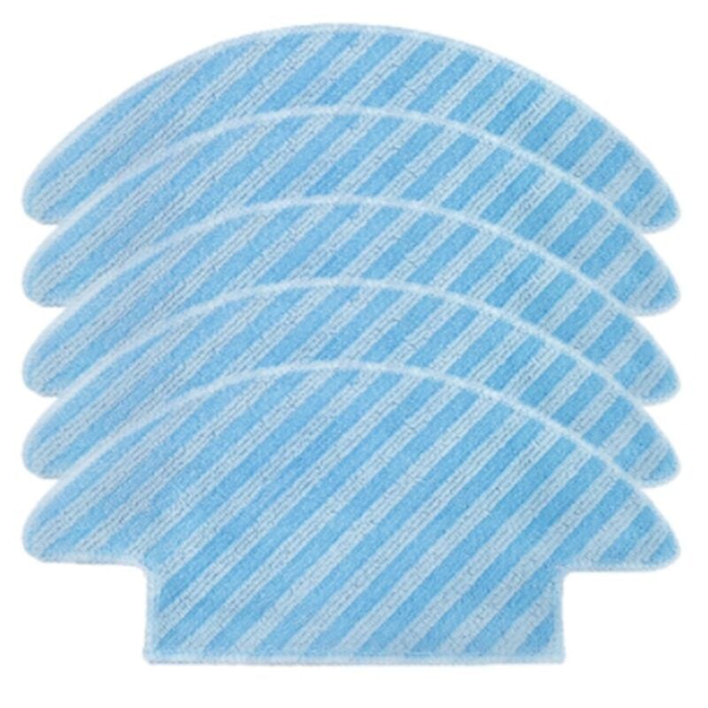 Tlily - 5 stücke Staubsauger Mopp Tuch für Lefant M210 M210S M210B M213 Roboter Staubsauger Ersatzteile Zubehör