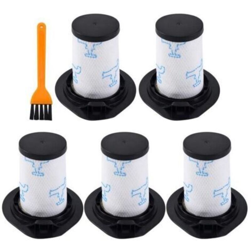 5-teiliges Filterset für Rowenta Air Force 460 All-in-One RH92Xx und Air Force Flex 560 RH94Xx Staubsauger, Teilenummer ZR009002