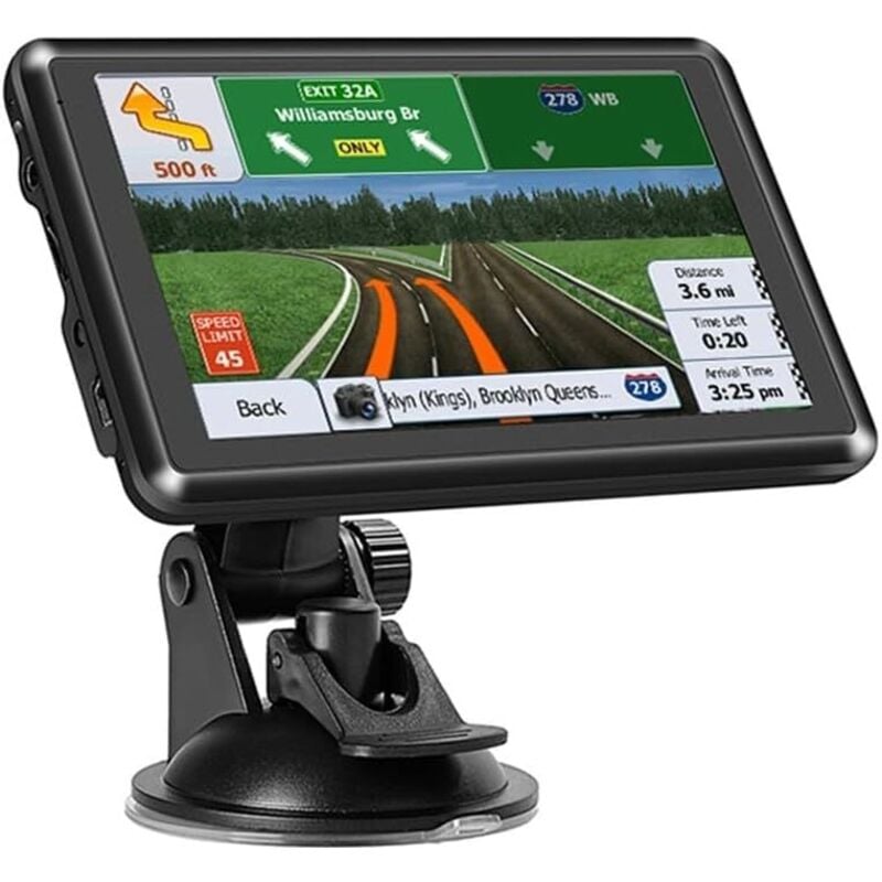 5 Zoll 8 GB + 128 MB GPS-Navigationsgerät mit Auto-LKW-Navigation, 12,7 cm GPS-Navigator mit 8 GB Speicher und Auto-Navigation (europäisch)