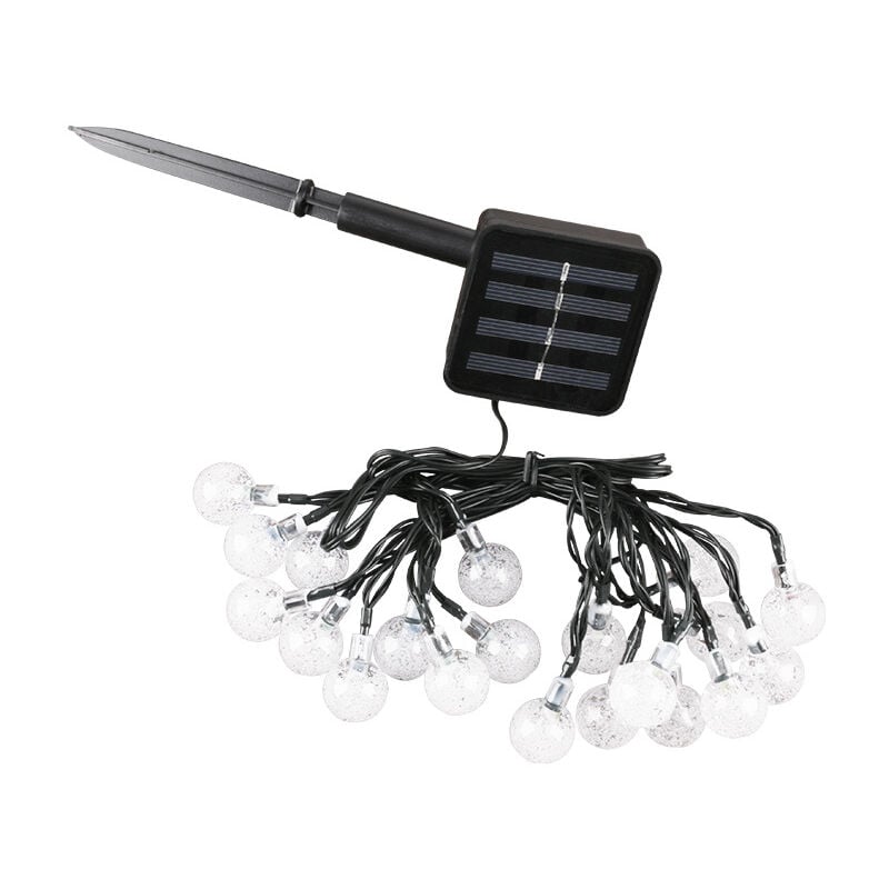 50 LED-Solar-Lichterkette, solarbetriebene Lichterkette für den Außen- und Innenbereich, 7 m und 8 Modi, IP65-wasserdichte Lichterkette für den