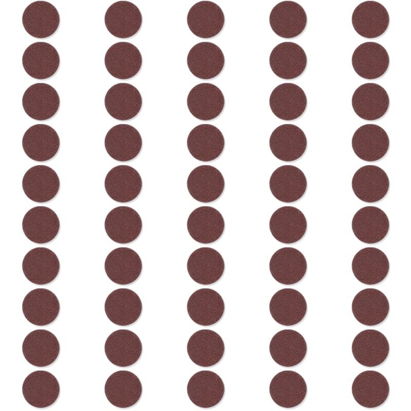 50 pcs 2 zoll/50mm 80 Grit Roll Lock Schleifen Disc Schleif Pads