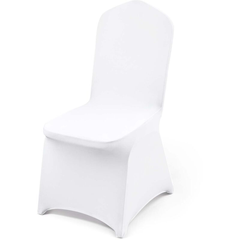 50 Stk. Stuhlhussen aus Elastischem Spandex für Klappstühle, Universell Passender Stuhlbezug, Abnehmbare & Waschbare Schonbezüge, für Hochzeiten,