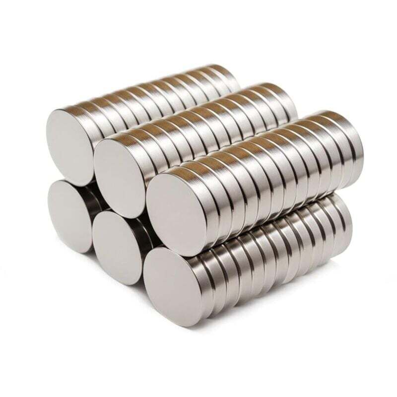 50 Stück 10 2 mm Premium-Neodym-Magnete - Ideal für Kühlschränke, interaktive Whiteboards und magnetische Oberflächen