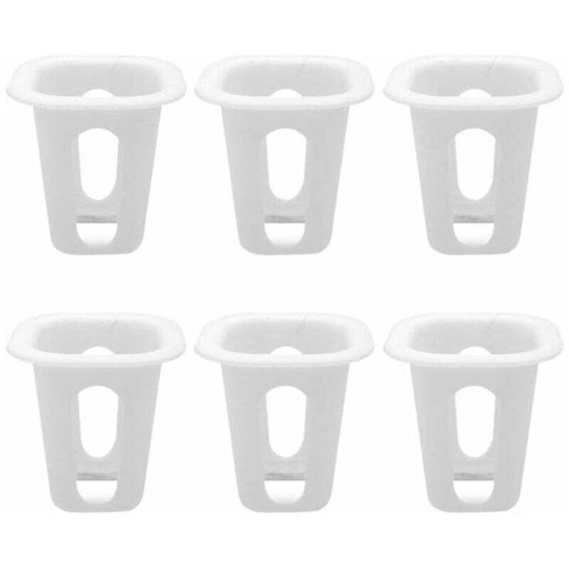 50 Stück Kunststoff-Gartennetzbecher, Pflanzkorbbecher-Set, Gartennetz, geschlitzte Kindergartennetztöpfe für Hydrokultur, Aquaponik, Orchideen