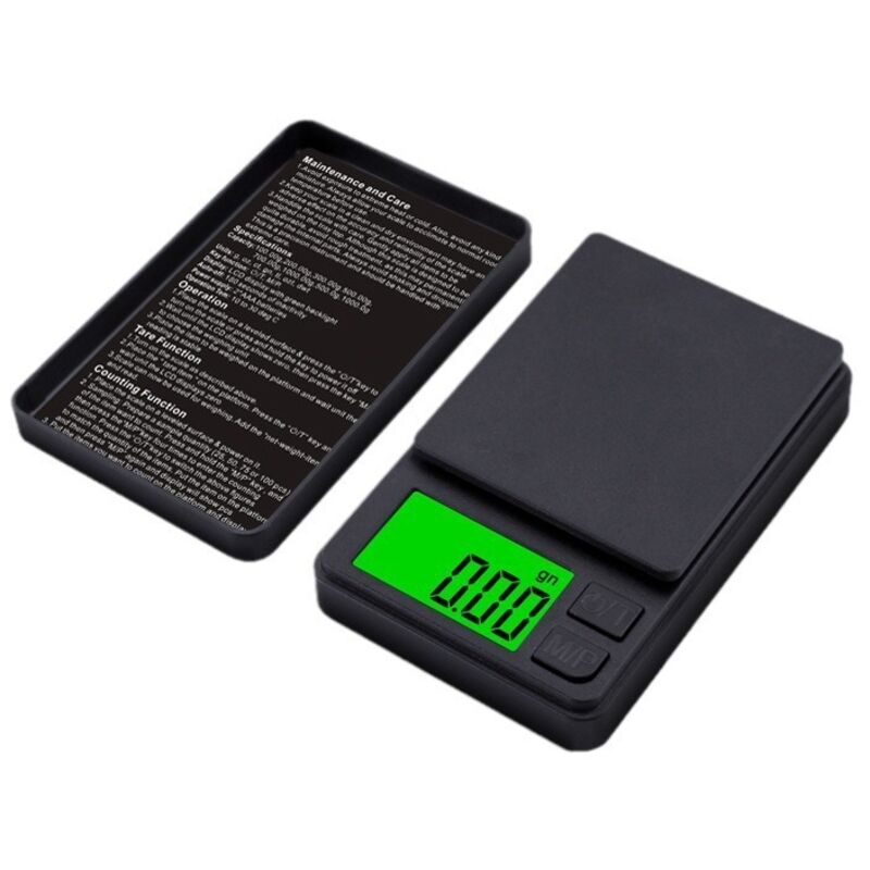 500 g/0,01 g Taschenwaage, Mini-Präzisionswaage für Schmuck, tragbare Digitalwaage mit LCD-Anzeige und Tara-Funktion, Multifunktion für Schmuck,