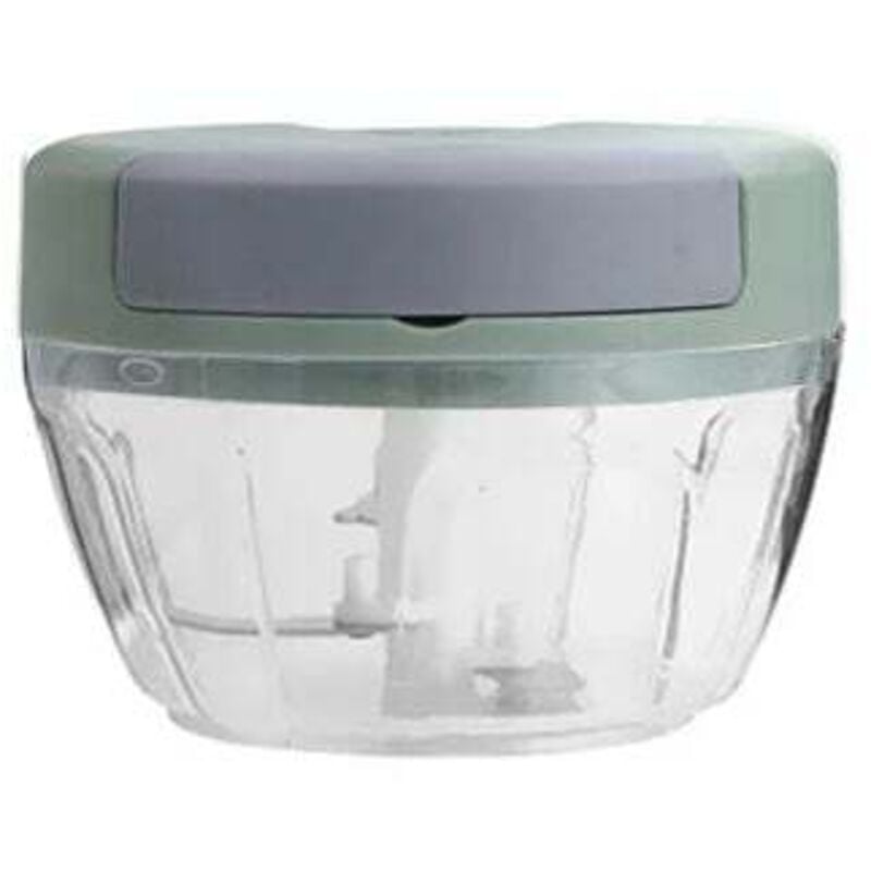 500 ml rotierende Knoblauchpresse, Gemüseschneider, Zwiebel- und Fleischschneider, manueller Knoblauchwolf, Küchenzubehör, zufällige Farben