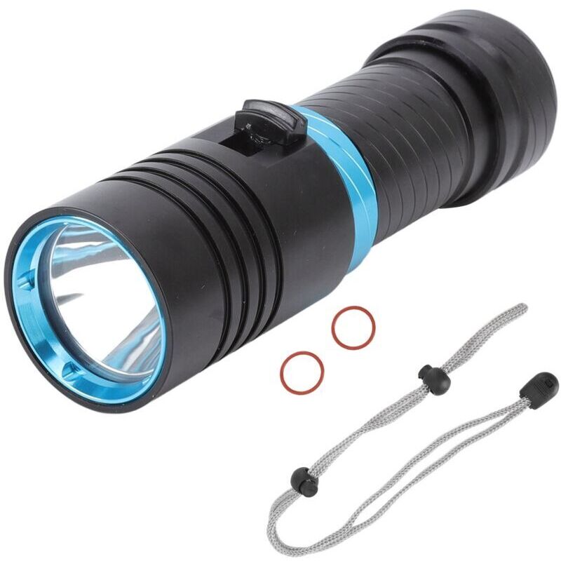 5000 Lumen, IPX8, 100 m wasserdichte Unterwasser-Tauchlampe, stufenlos dimmbar, L2 LED-Perlen, Unterwasser-Tauchlampen zum Tauchen