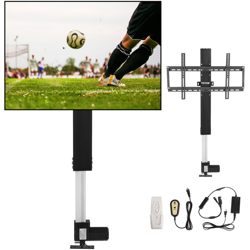 TV-Ständer für 28-32 Zoll LCD-LED-Plasmafernseher, Automatischer TV-Ständer, Aufzug für Fernseher, tv Lift Halterung 77-127 cm, Höhenverstellbar &