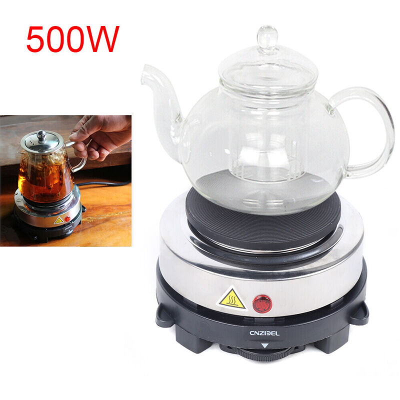 500W Kochplatte Einzelkochfeld Elektrisch Kochfeld Kochplatte Herdplatte Camping