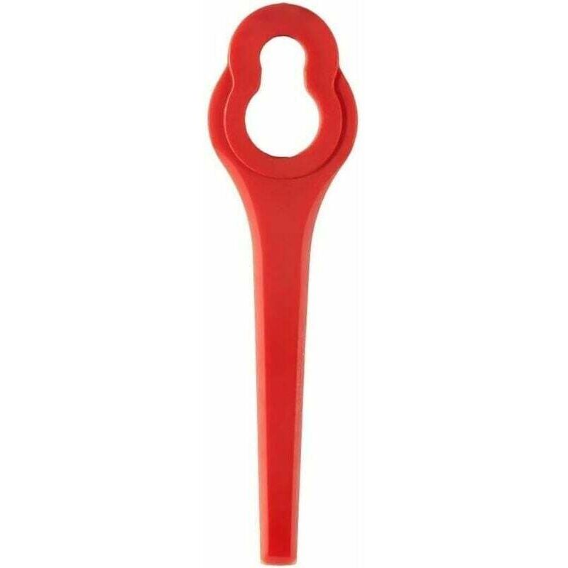 50er-Pack kompatible Klingen für Ferrex Aldi Far 20-i Rasentrimmer, Ersatzklingen für Ferrex Akku-Rasentrimmer..DEBUNS