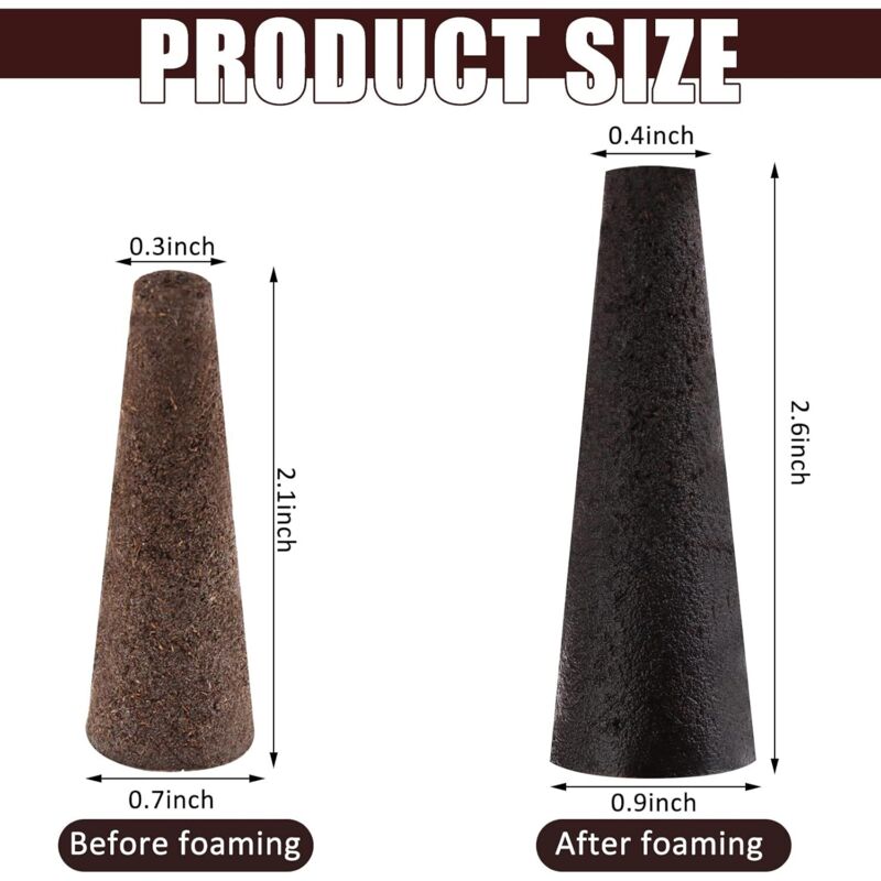 50er-Pack Wachstumsschwämme, Ersatzschwämme für das Wurzelwachstum, Starter-Pods kompatibel mit AeroGarden, Nachfüll-Pods, Starterschwämme für