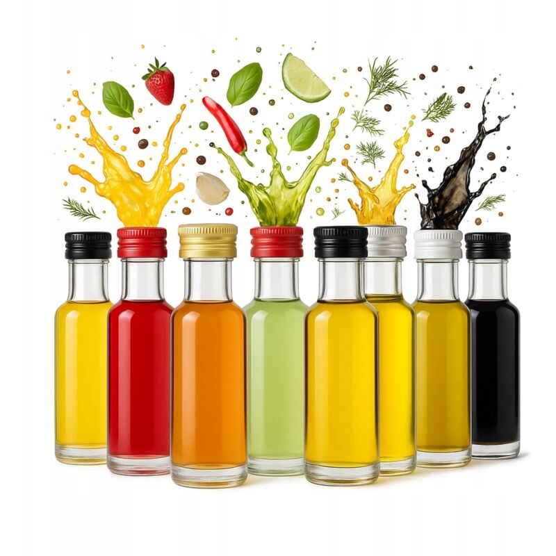 50x DORICA Glasfläschchen 20ml für Tinkturenproben, Alkohol, Likör, Wein, Öl