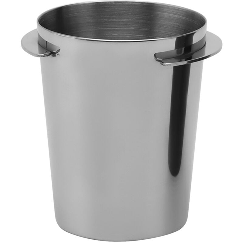 Tlily - 51 Mm Kaffee-Dosierbecher SchnüFfelbecher für Espressomaschine VerschleißFester Edelstahl-Kaffee-Dosierbecher Silber