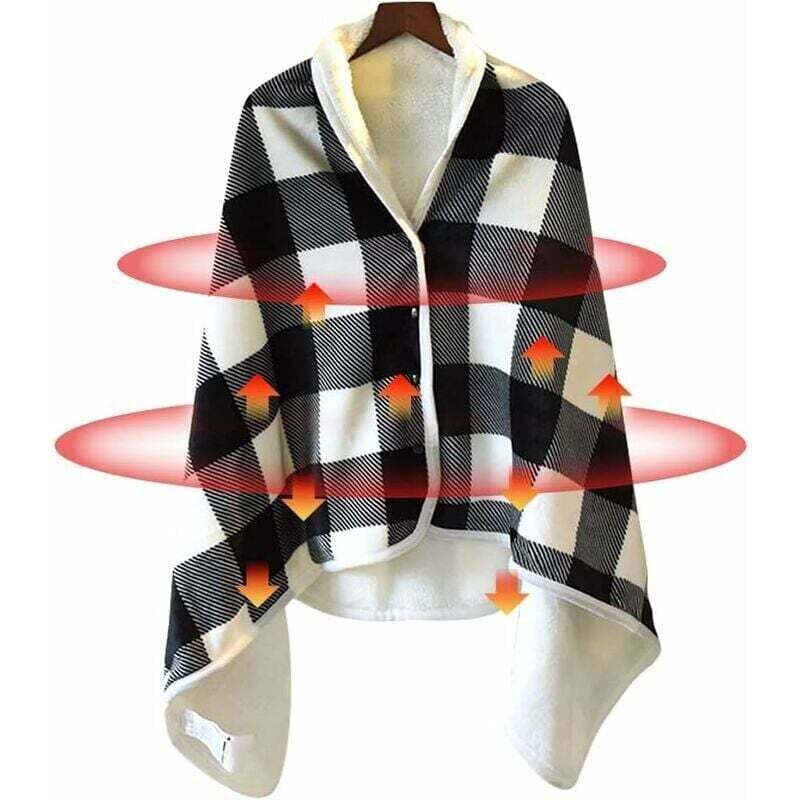 (55 x 31,5 Zoll) Heizdecke, XU, elektrisch kariert, USB-Heizdecke mit Anschluss - KZQ