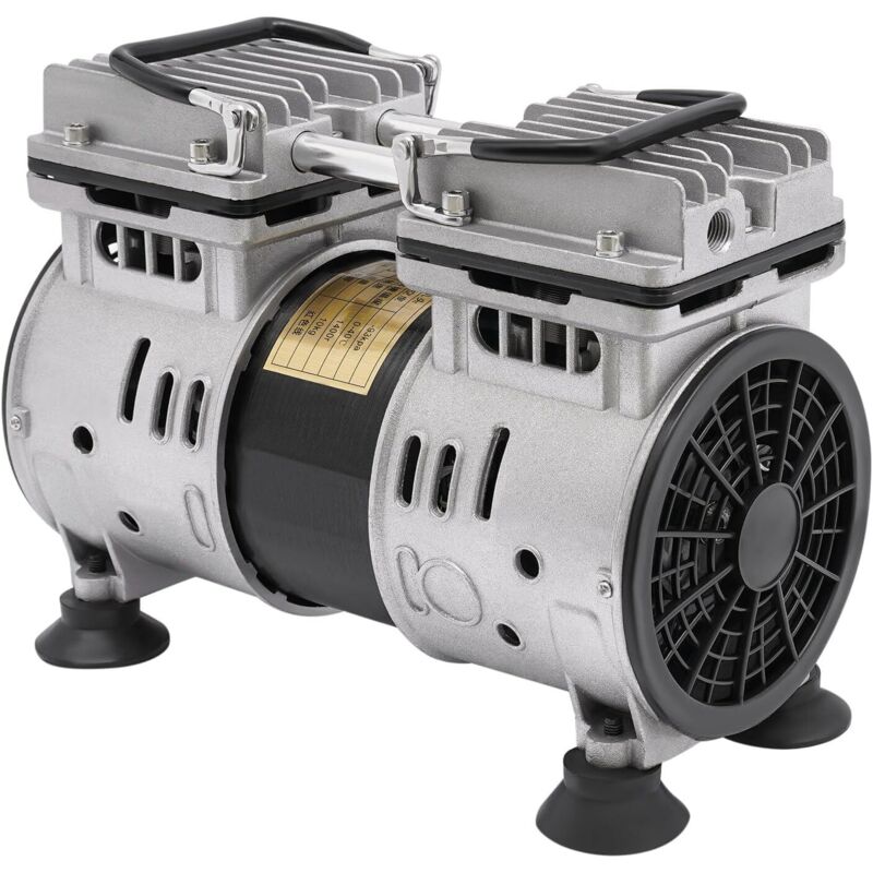 550W Ölfreie Vakuumpumpe Ölfrei Unterdruckpumpe Vakuum,Industrie Labor Vakuum Pumpe Geeignet für Gasdichtheitsprüfungen, chirurgische Fettabsaugung,