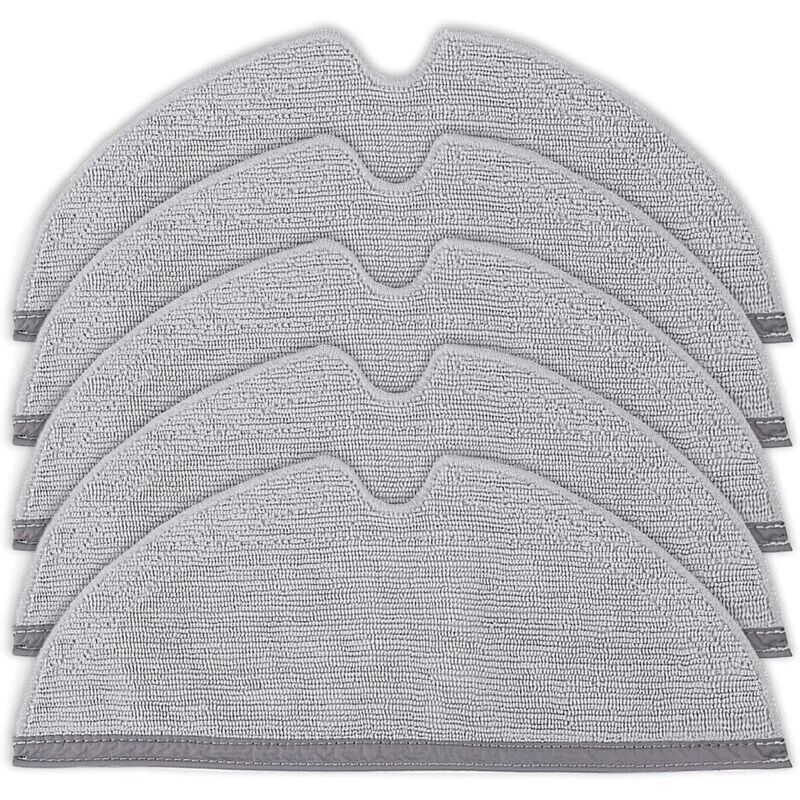 5er-Pack Feuchttücher für Xiaomi Staubsauger, passend für Roborock S5, S50, S51, S55, S6, S6 MaxV, S5 Max, Q7 Max, Q7 Max+, Q8 Max, Q8 Max+, Q5 Pro,