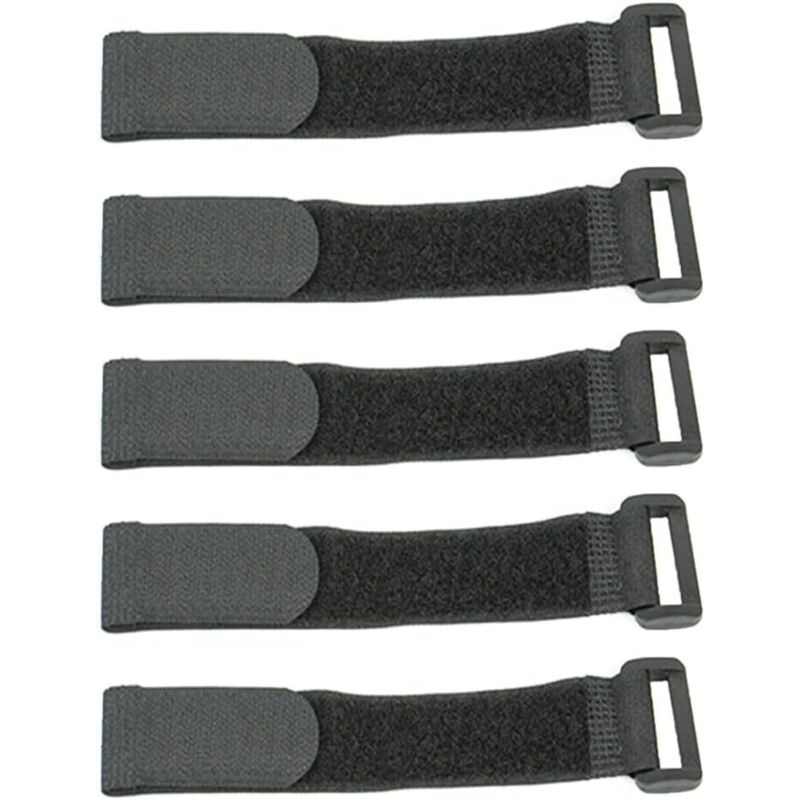 Csparkv - 5er-Pack praktische Fahrrad-Lenkergurte mit Haken und Schlaufengurten, Fahrradzubehör