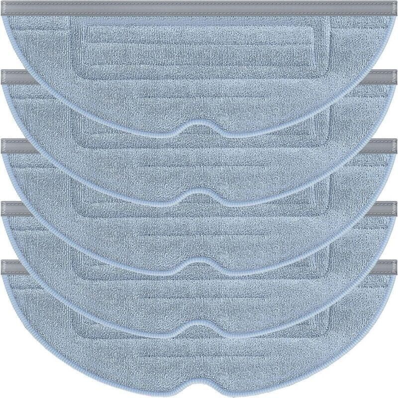 5er-Pack Wischpads für Roborock S7, T7 Plus, waschbare Ersatz-Wischpads für Roborock S7 Ymyny