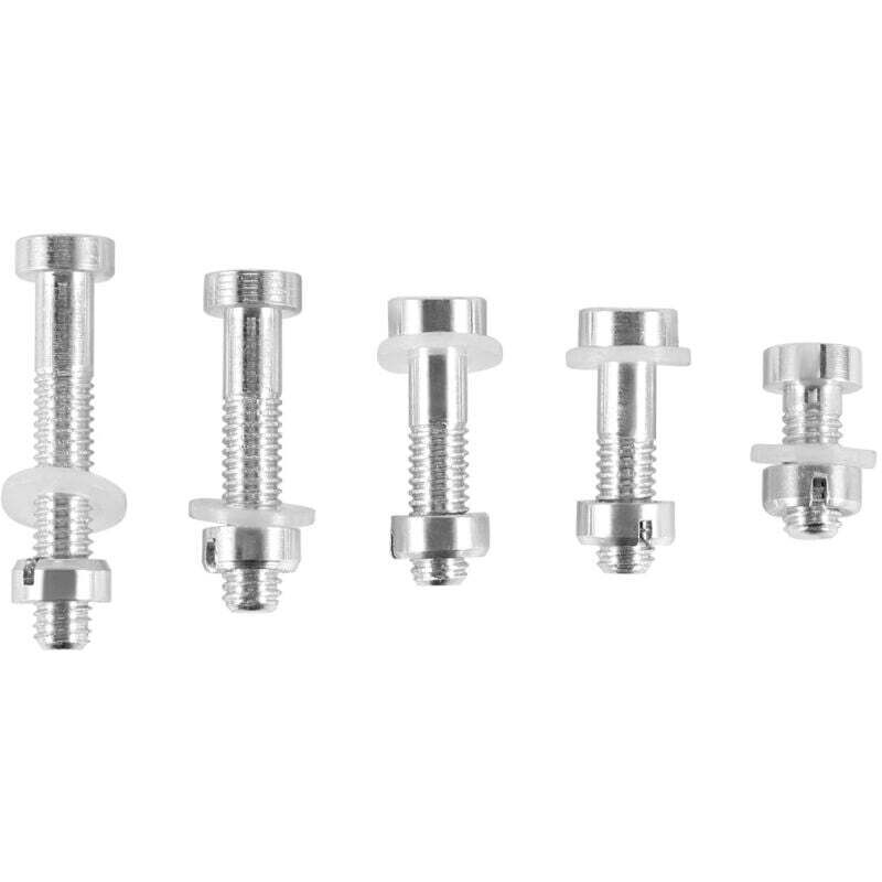 5Pcs M 2,5 Schrauben Set Mutter Scheiben Bolzen Plattenspieler Plattenspieler LP Vinyl Patrone Stylus