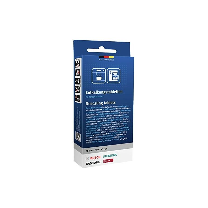 5x Tassimo Descaler -Tabletten (x3) für Kaffeemaschine