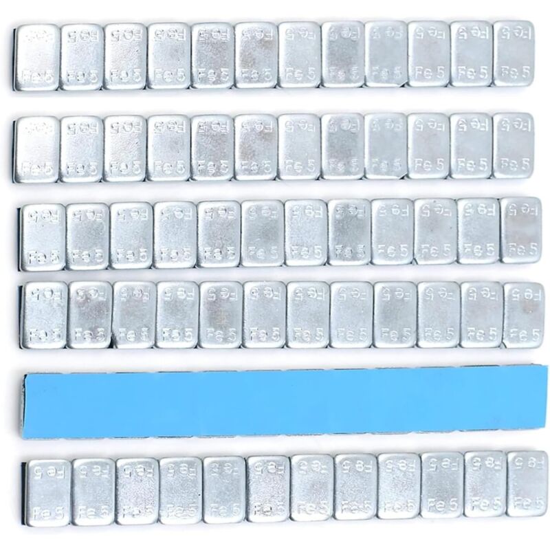 Gabrielle - 6 Streifen 360 g für Reifenwuchtmaschine Auswuchten Bleikleber Auswuchten Gewichte Auswuchten Alufelge Gewichte Auswuchten 12 x 5g